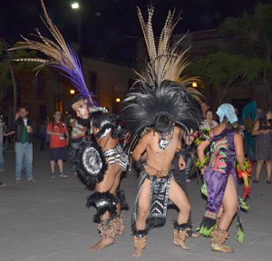 Mexican prehispanic dance