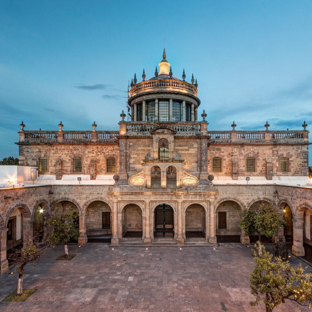 Cabanas Old building in Guadalajara from colonial times in Jalisco Mexico