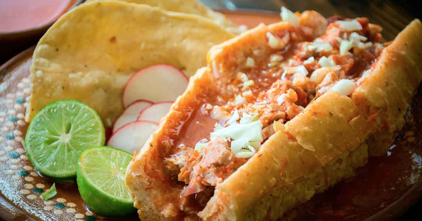 Torta Ahogada Guadalajara Jalisco Mexico