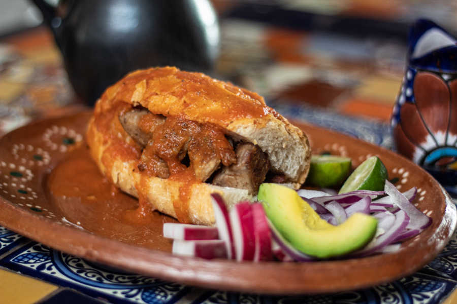 Torta Ahogada is a Mexican culinary experience in best dishes to try in Mexico